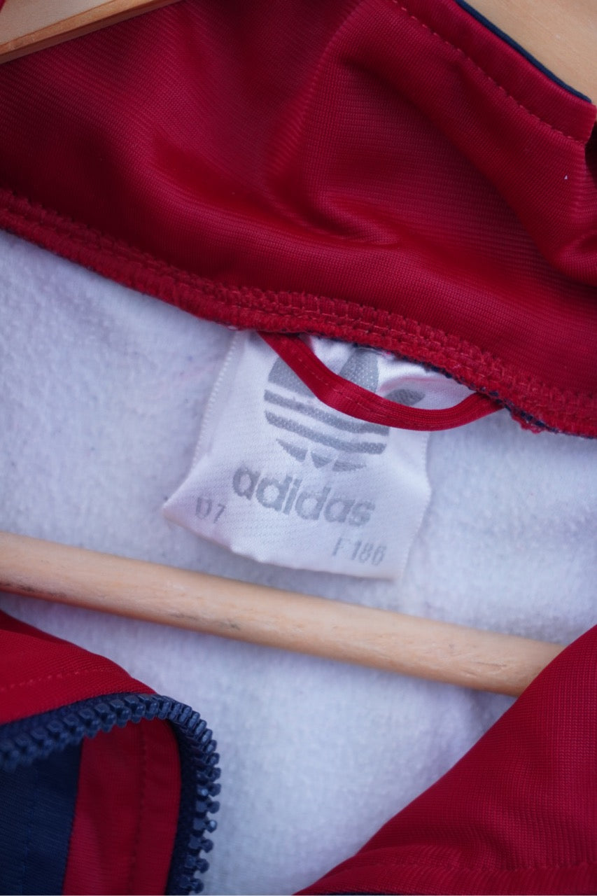 90s Adidas Trackjacket Navy Red M/L