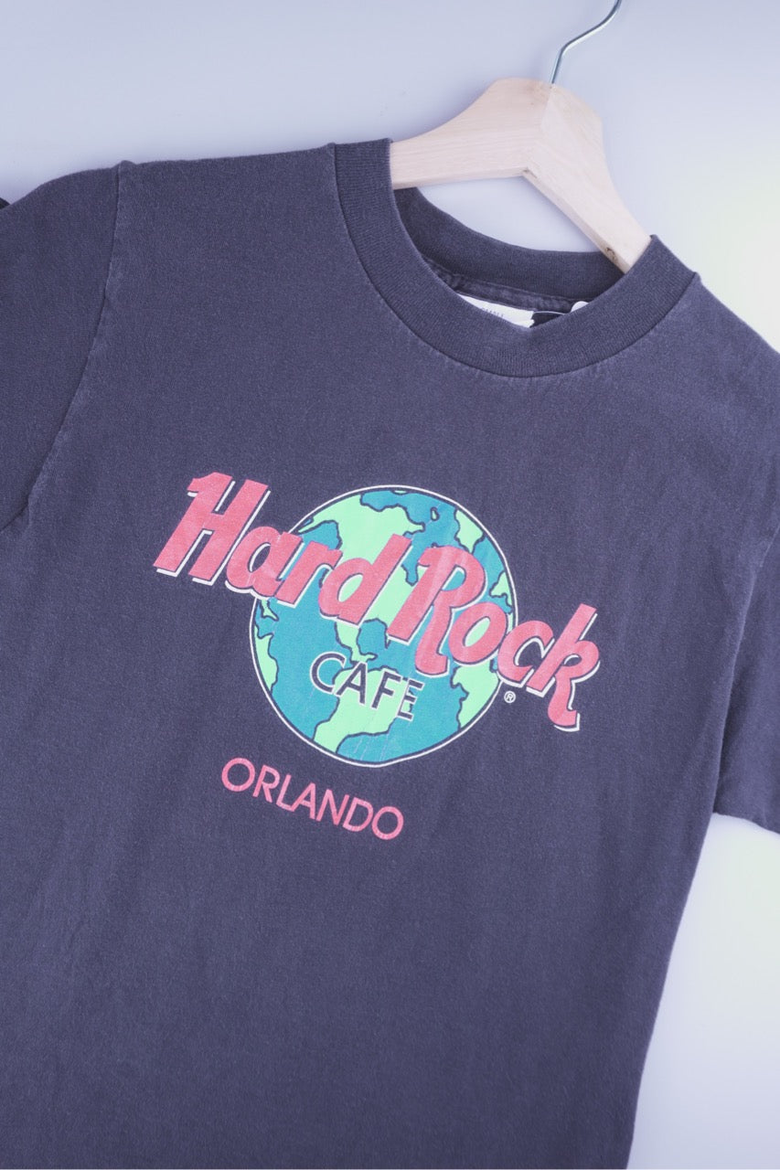 90s Hard Rock Cafe Orlando T-Shirt Black  S