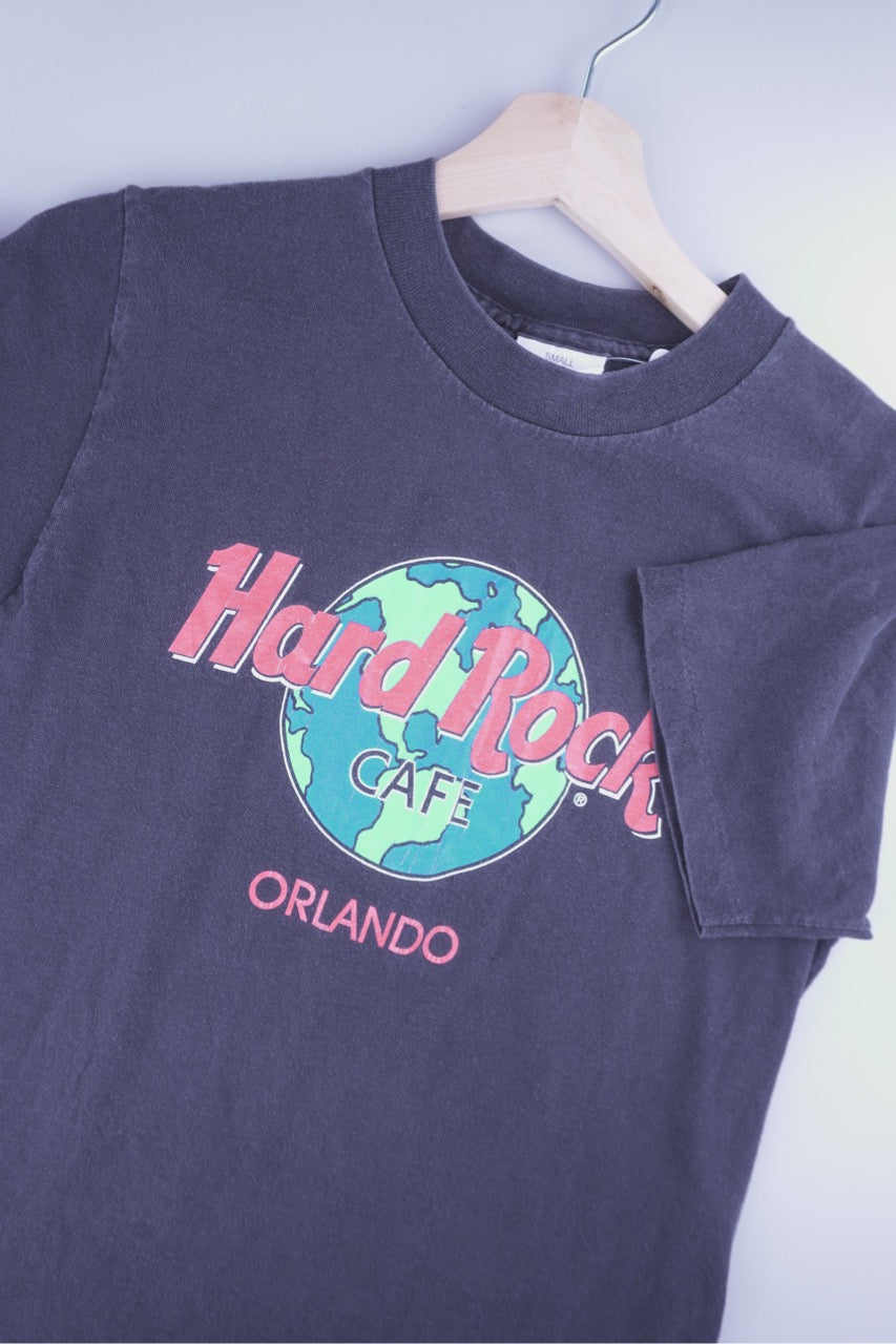 90s Hard Rock Cafe Orlando T-Shirt Black  S