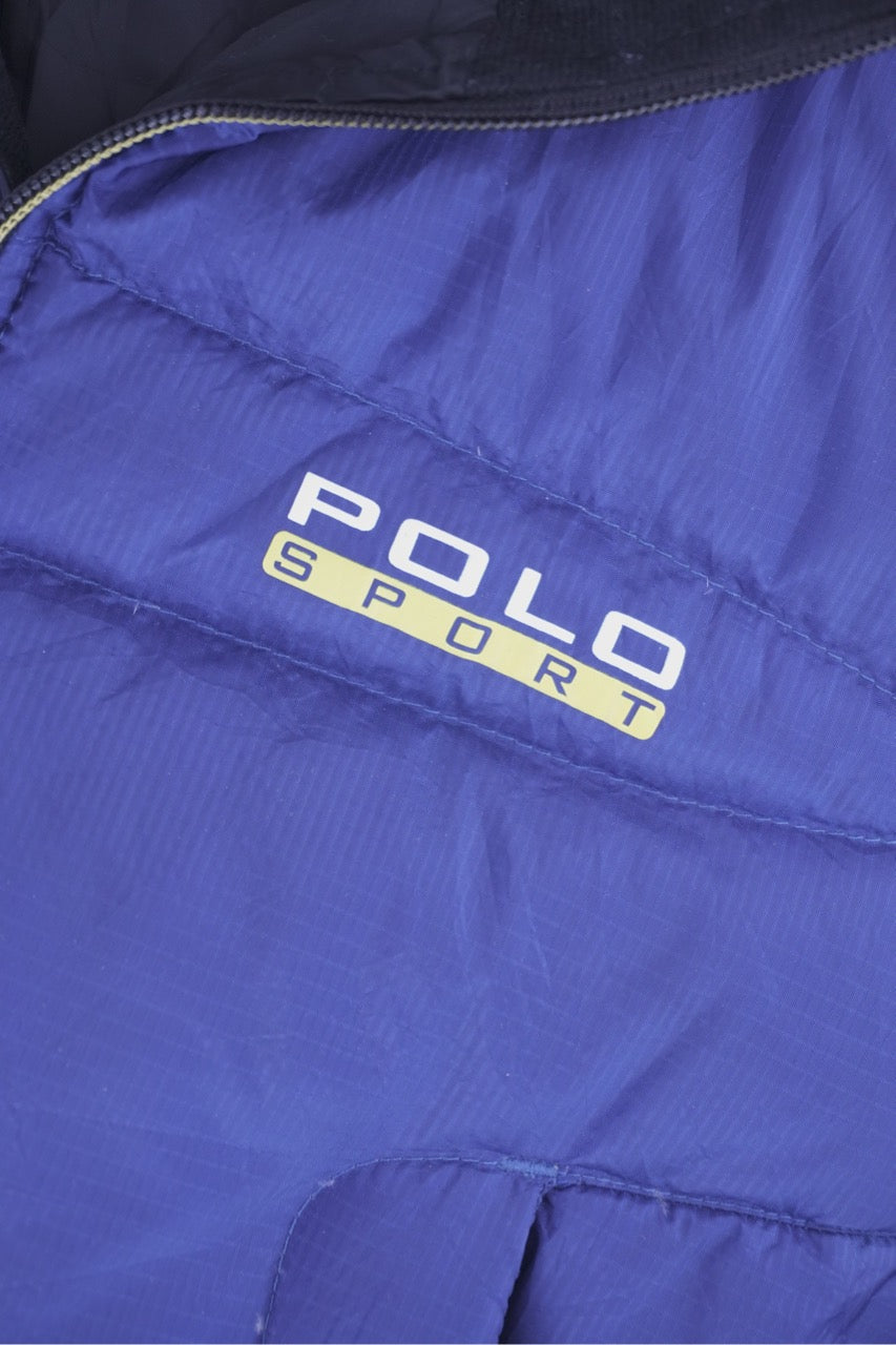 00s Polo Sports Puffer Vest Blue  L