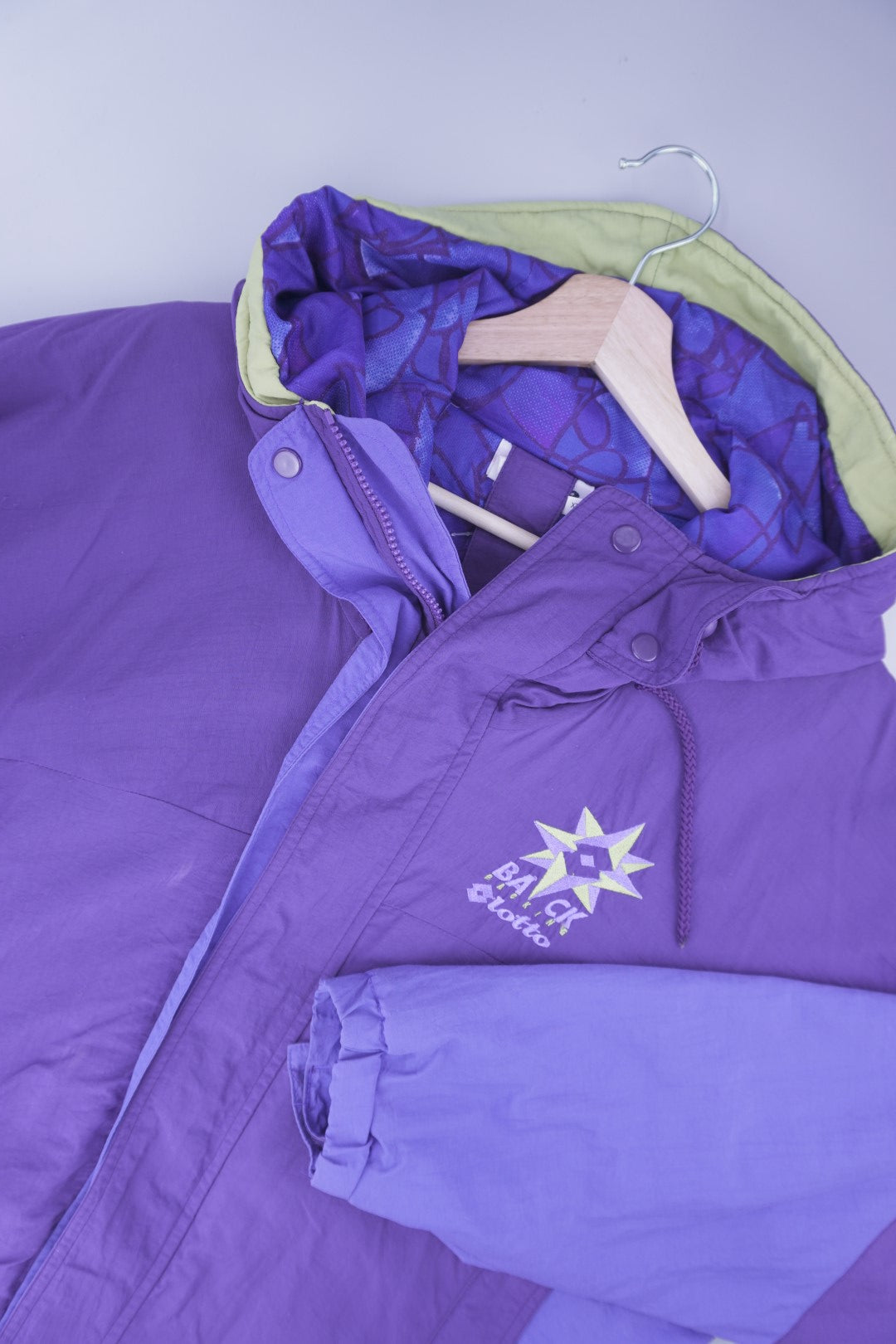 90s Lotto Jacket Purple  XL