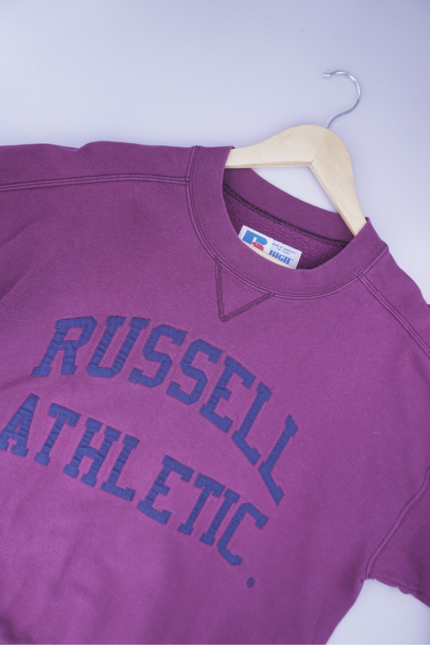 90s Russel Athletic Sweatshirt Red  M