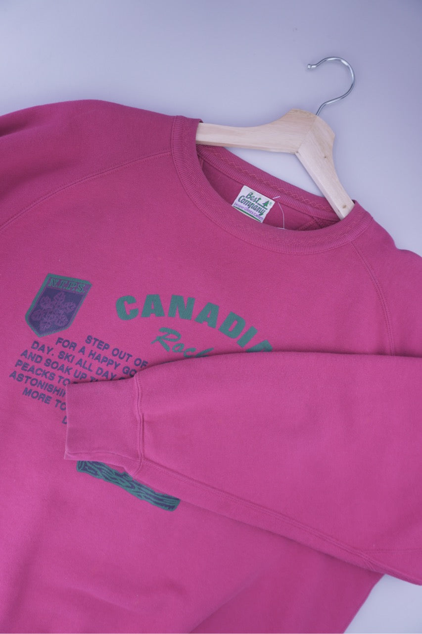 90s Best Company Sweatshirt Red  L