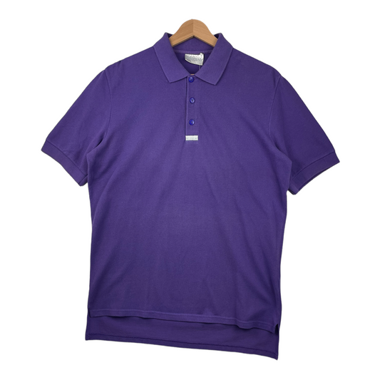 90s Adidas Polo Purple  M