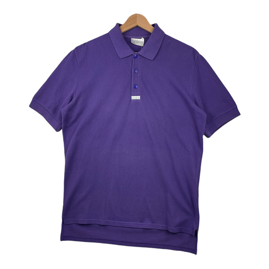 90s Adidas Polo Purple M