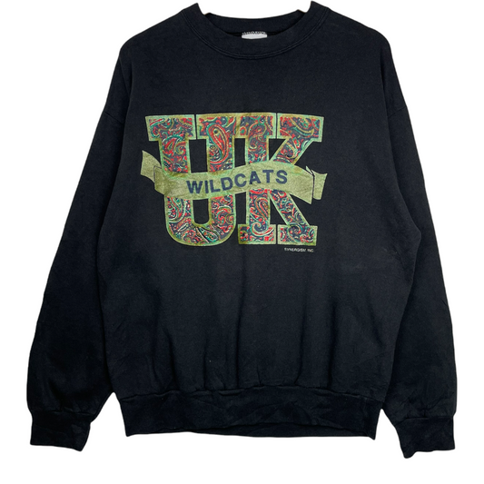 00s University of Kentucky Wildcats NCAA Sweatshirt Black M/L