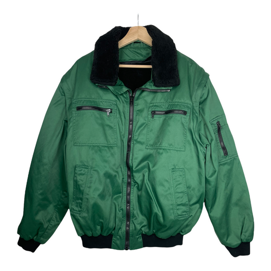 00s Mascot Jacket Green Black L