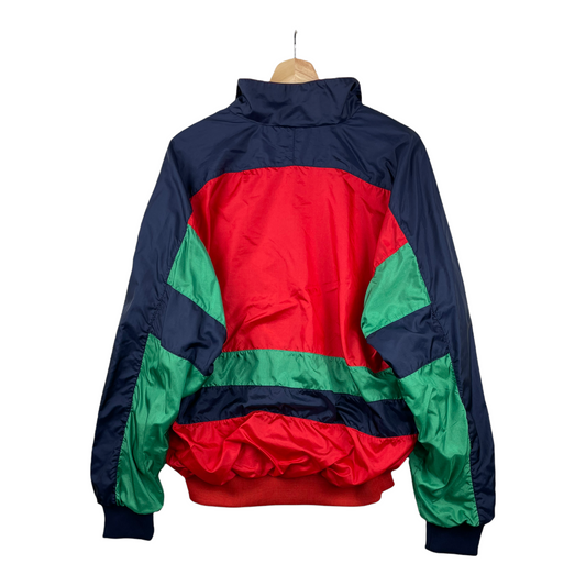 90s Adidas Trackjacket Red Green M