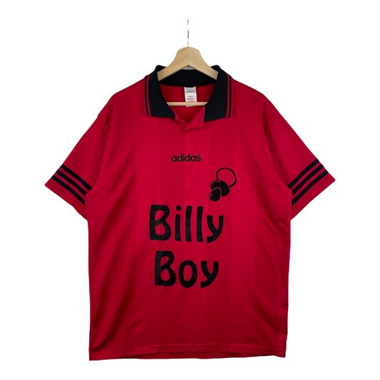 90s Adidas Billy Boy Jersey Red  XL