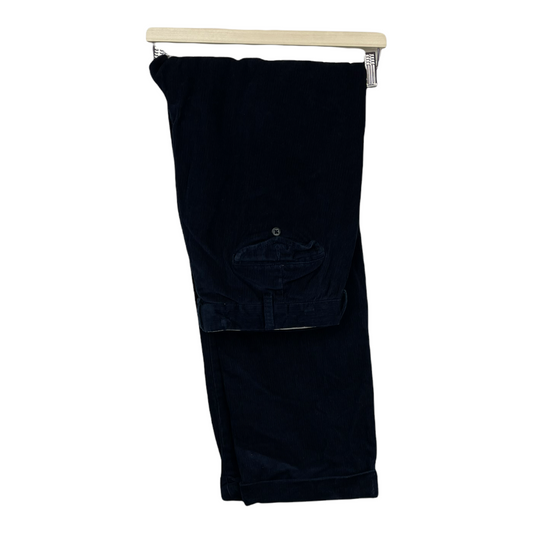 90s Polo Ralph Lauren Corduroy Pant Navy 36 x 30