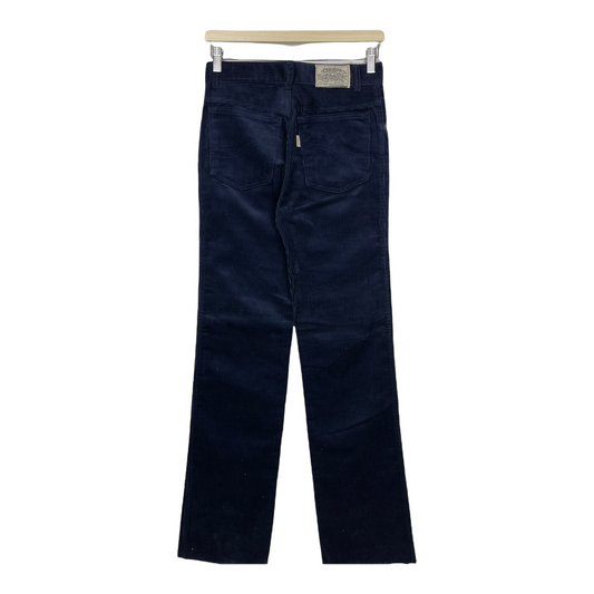 90s Carerra Corduroy Pant Navy IT 29 Waist, 36 Length