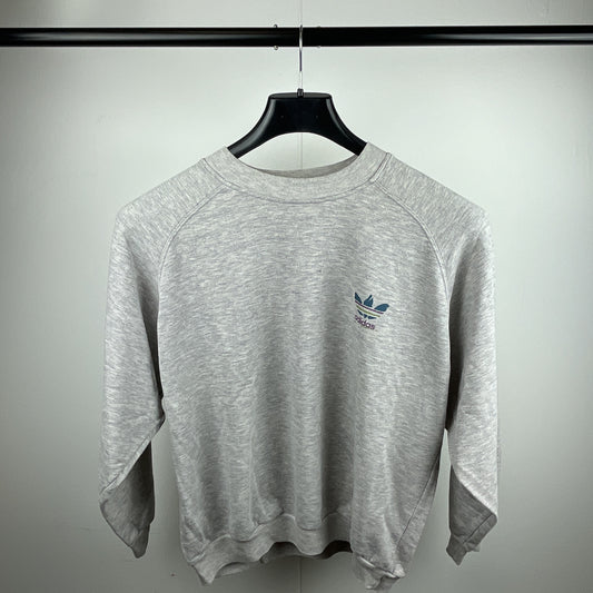 90s Adidas Sweatshirt Grey L/XL