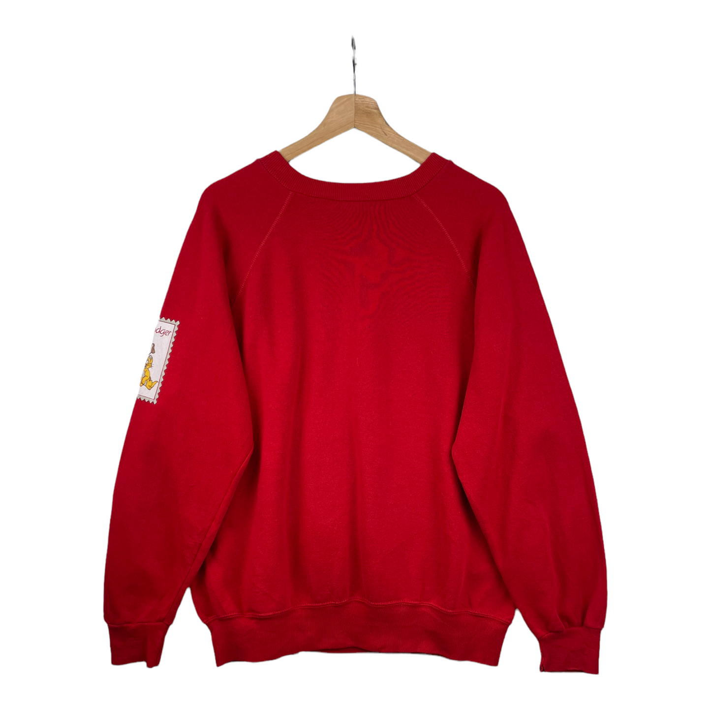 80s Basset Walker Oliver & Dodger Sweatshirt Red XL – PopeVintage