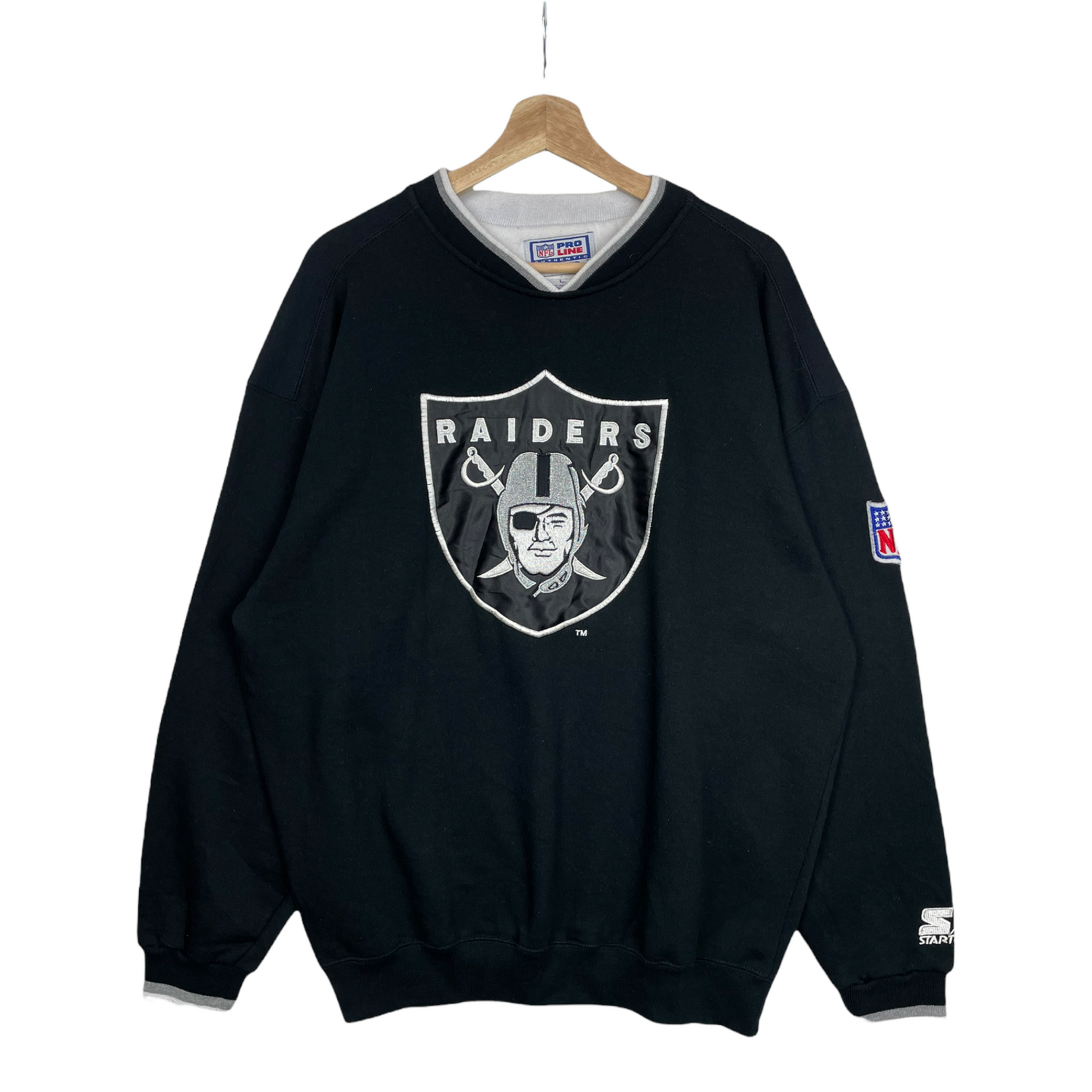 Vintage Los Angeles Raiders Embroidered Starter NFL Shirt -  Hong Kong