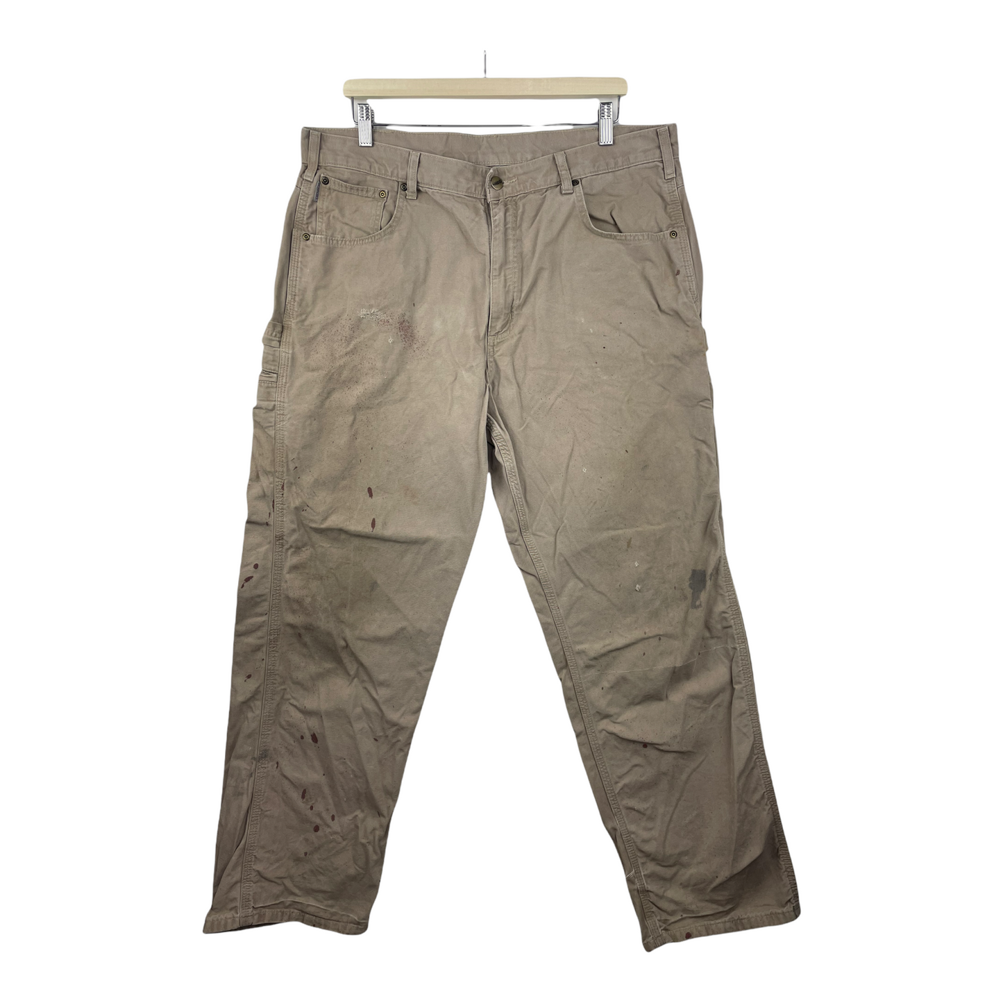 00s Distressed Carhartt Pant Beige  38x32