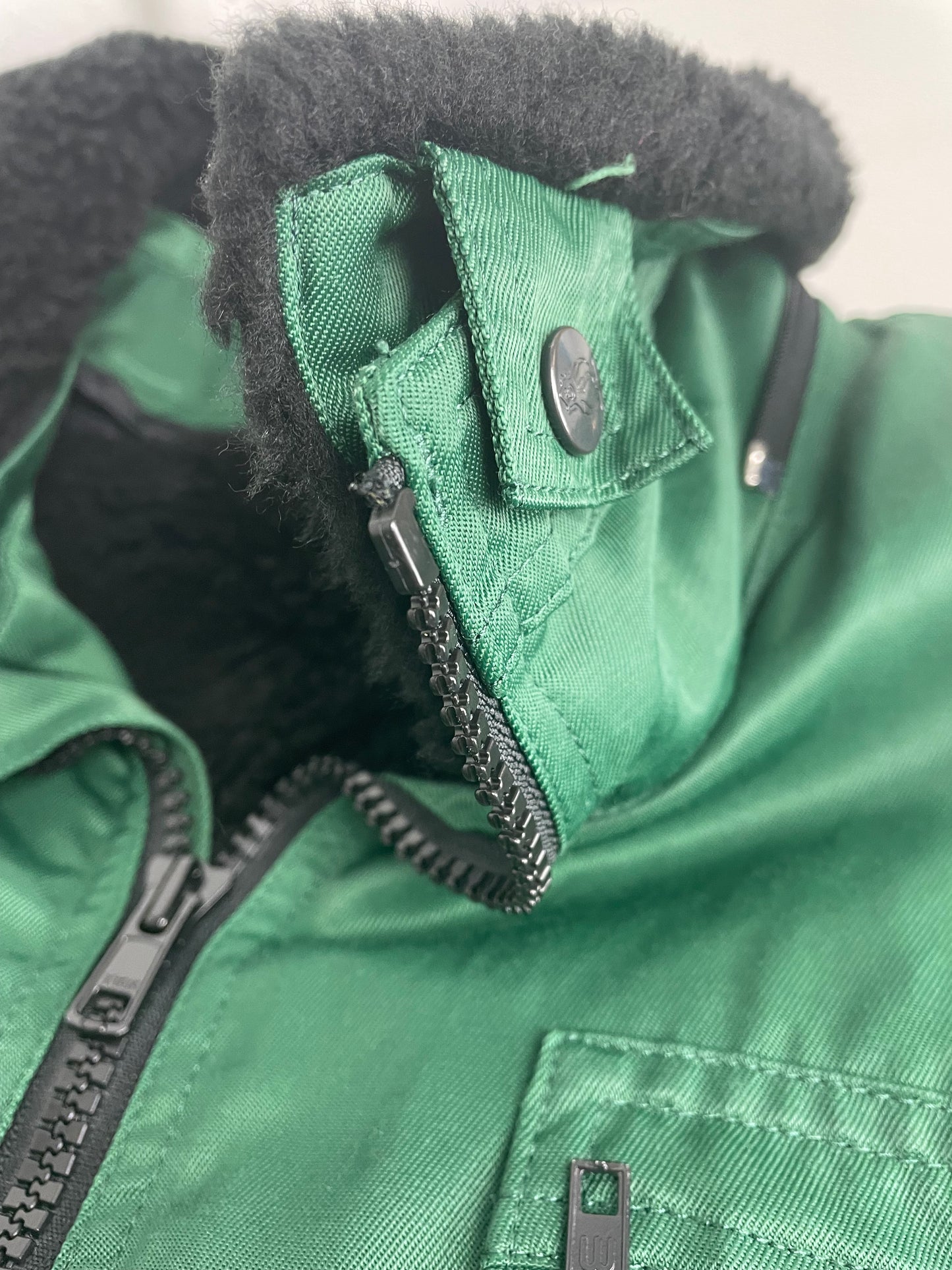 00s Mascot Jacket Green Black L