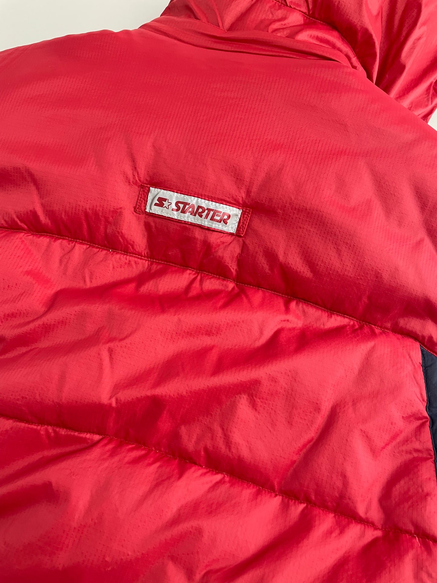 00s Starter Jacket Red Blue XL