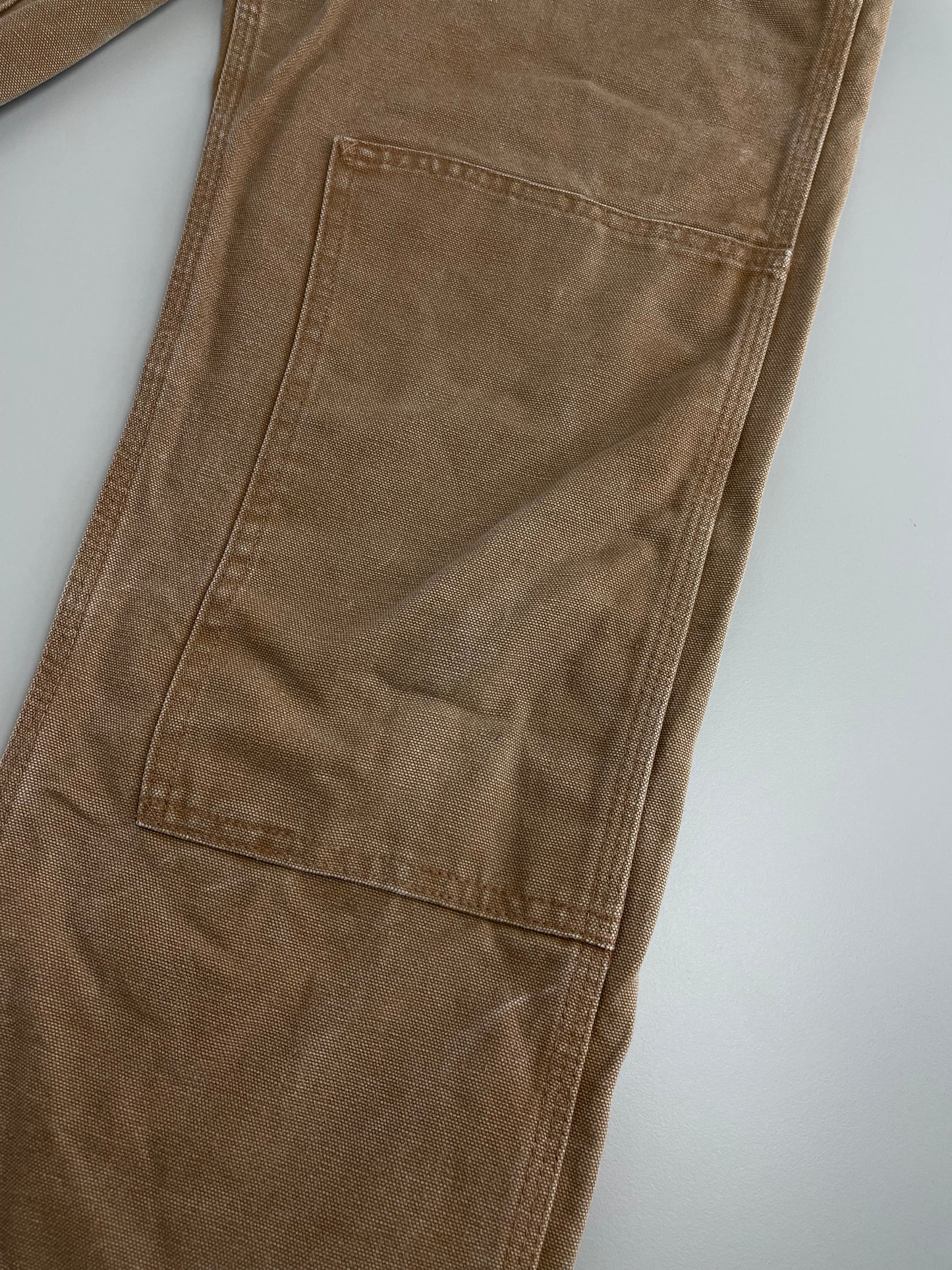 00s Carhartt Dungaree Brown Beige YouthL/Womens XS