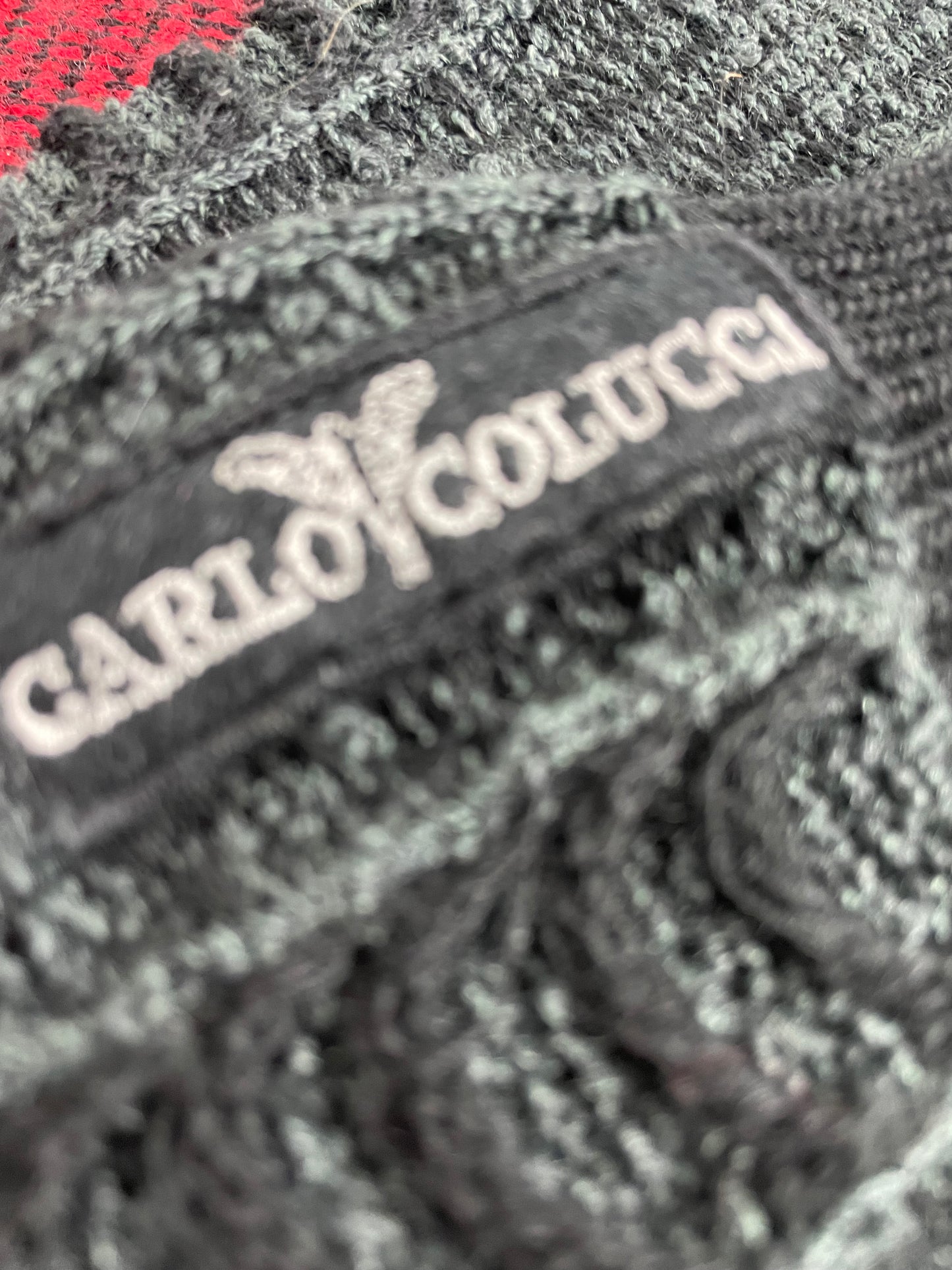 90s Carlo Colucci Knit Black  XL