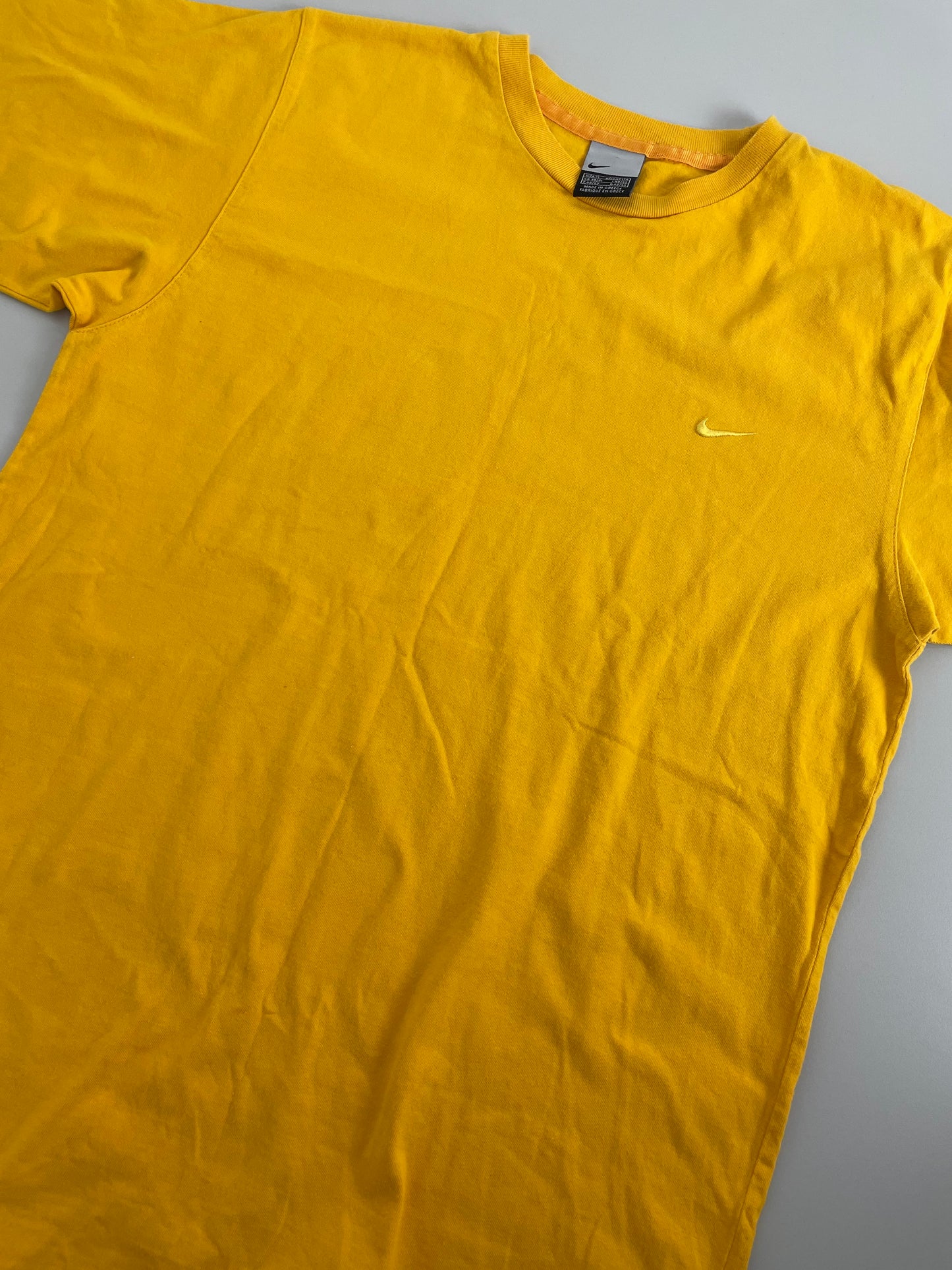 00s Nike T-Shirt Yellow  M