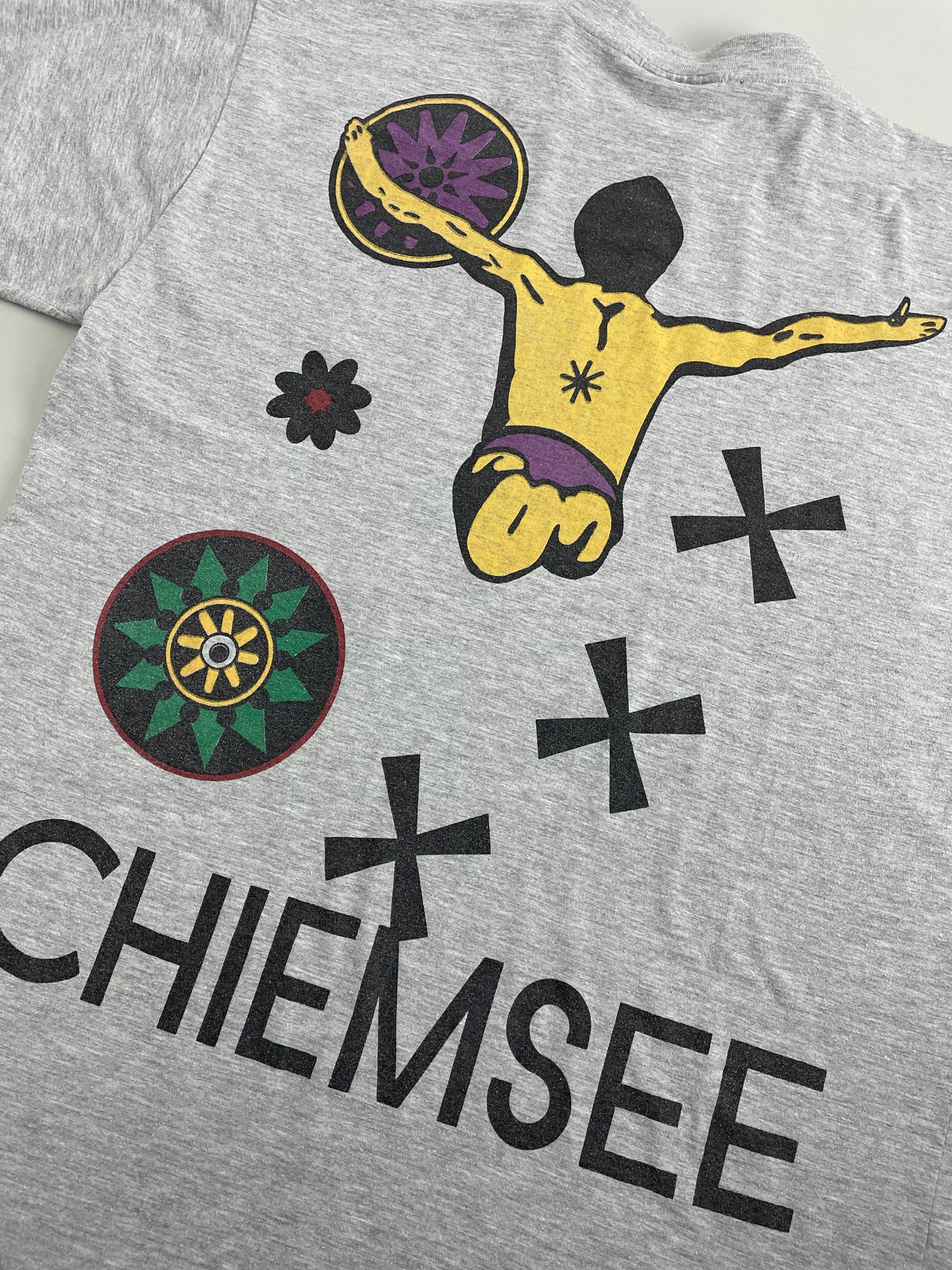 90s Chiemsee PopeVintage – T-Shirt M Grey