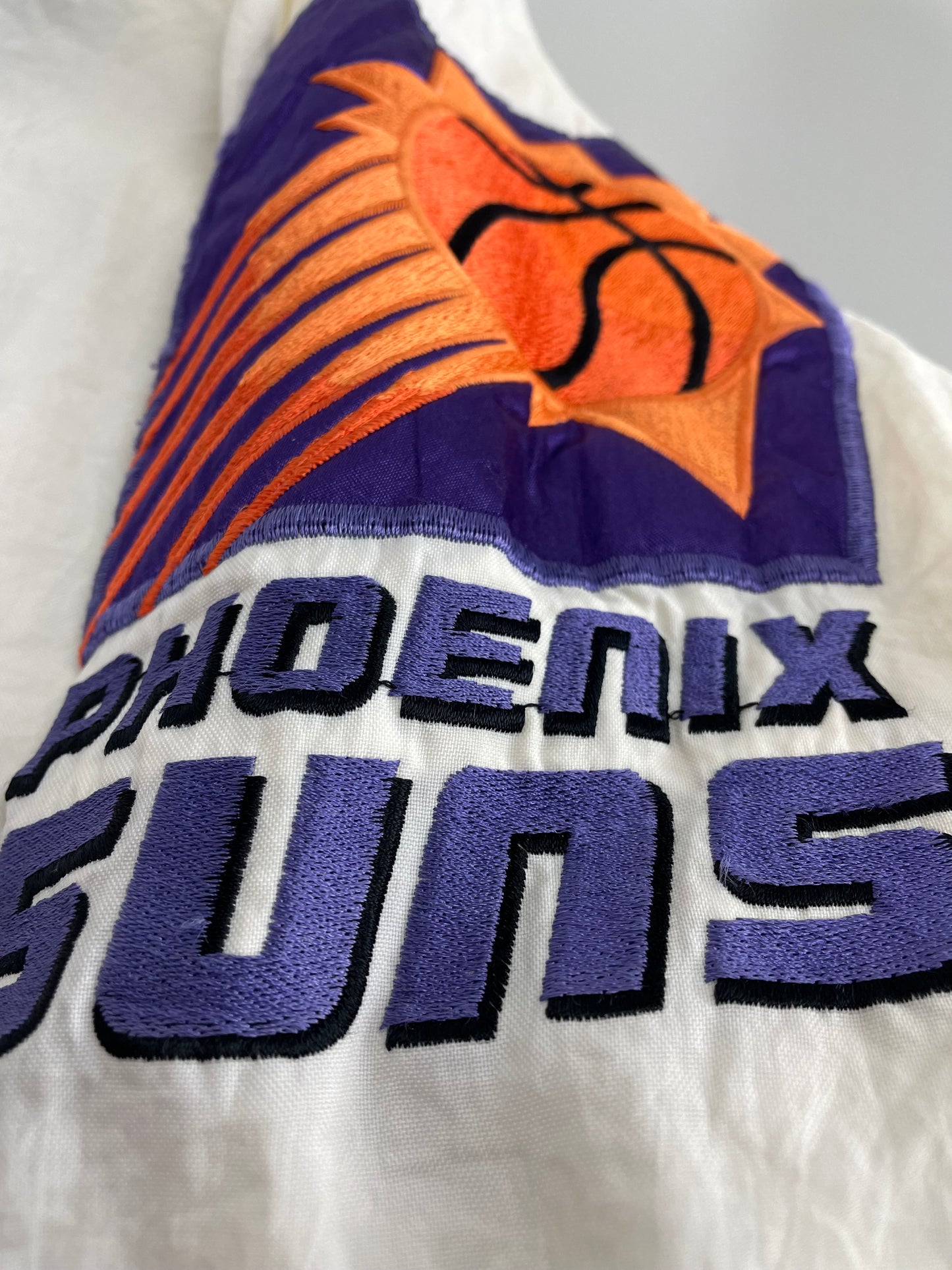 90s Starter Phoenix Suns NBA Pullover Purple White L