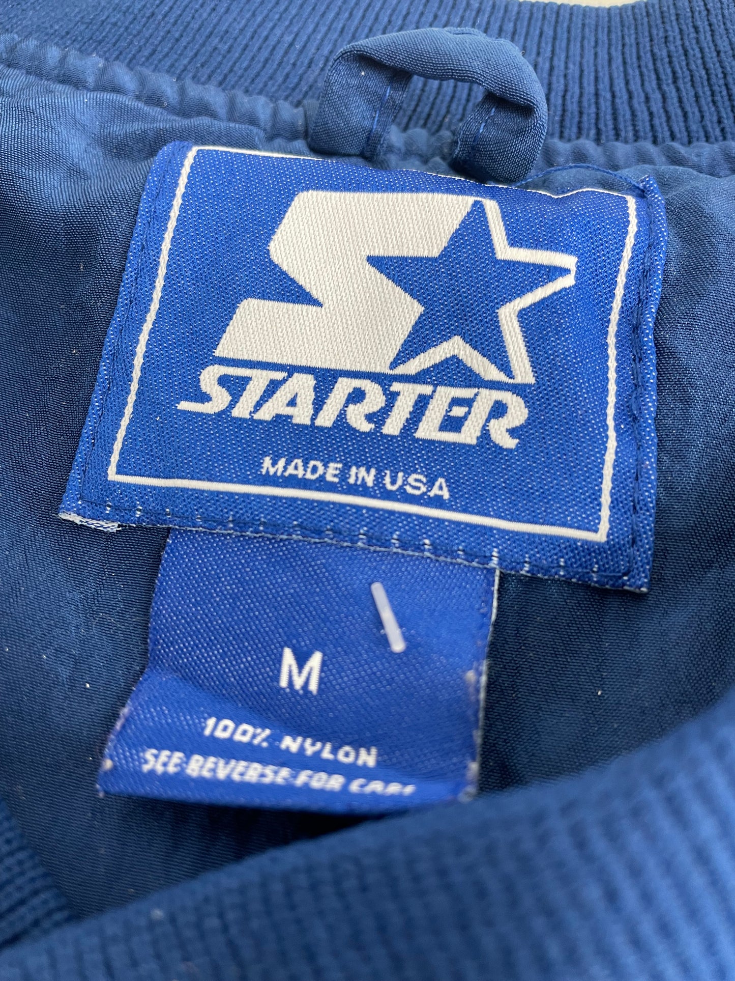 90s Starter Pullover Blue  M