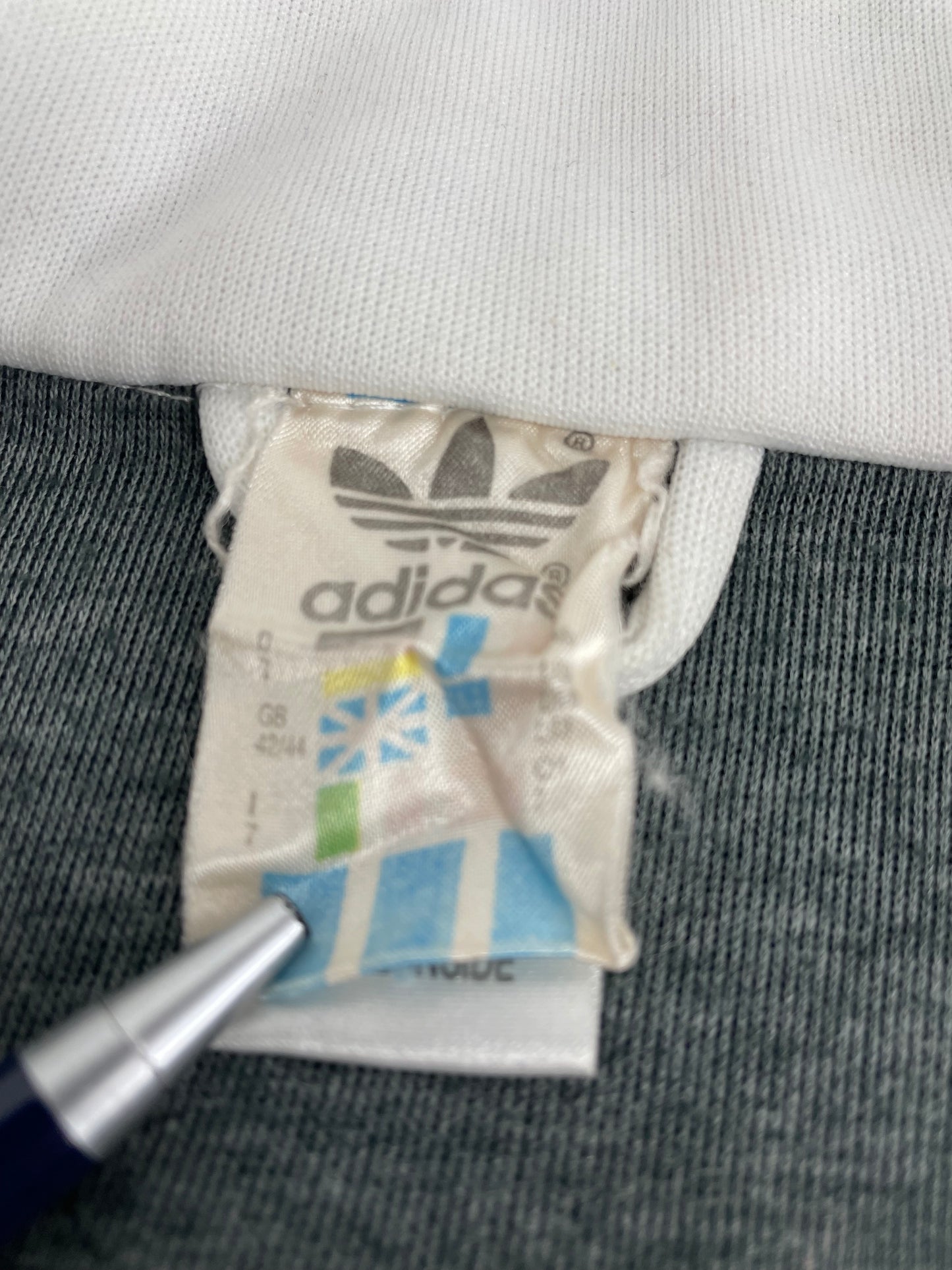 90s Adidas Trackjacket Black White M