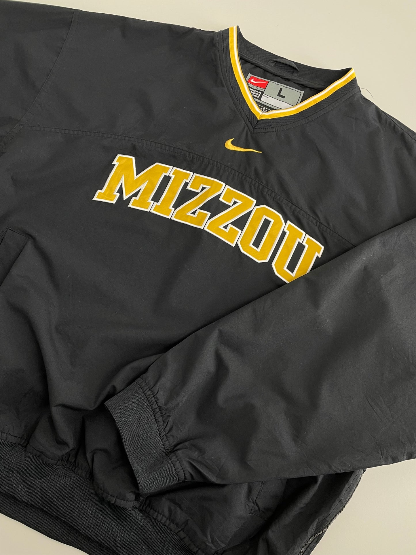 00s Nike Missouri Tigers Mizzou NCAA Pullover Black  L