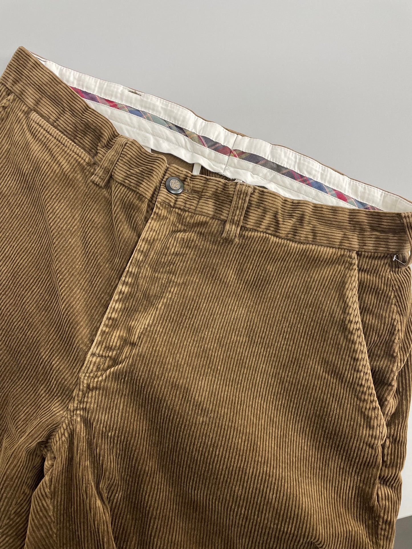 90s Polo Ralph Lauren Corduroy Pant Brown  34 x 34