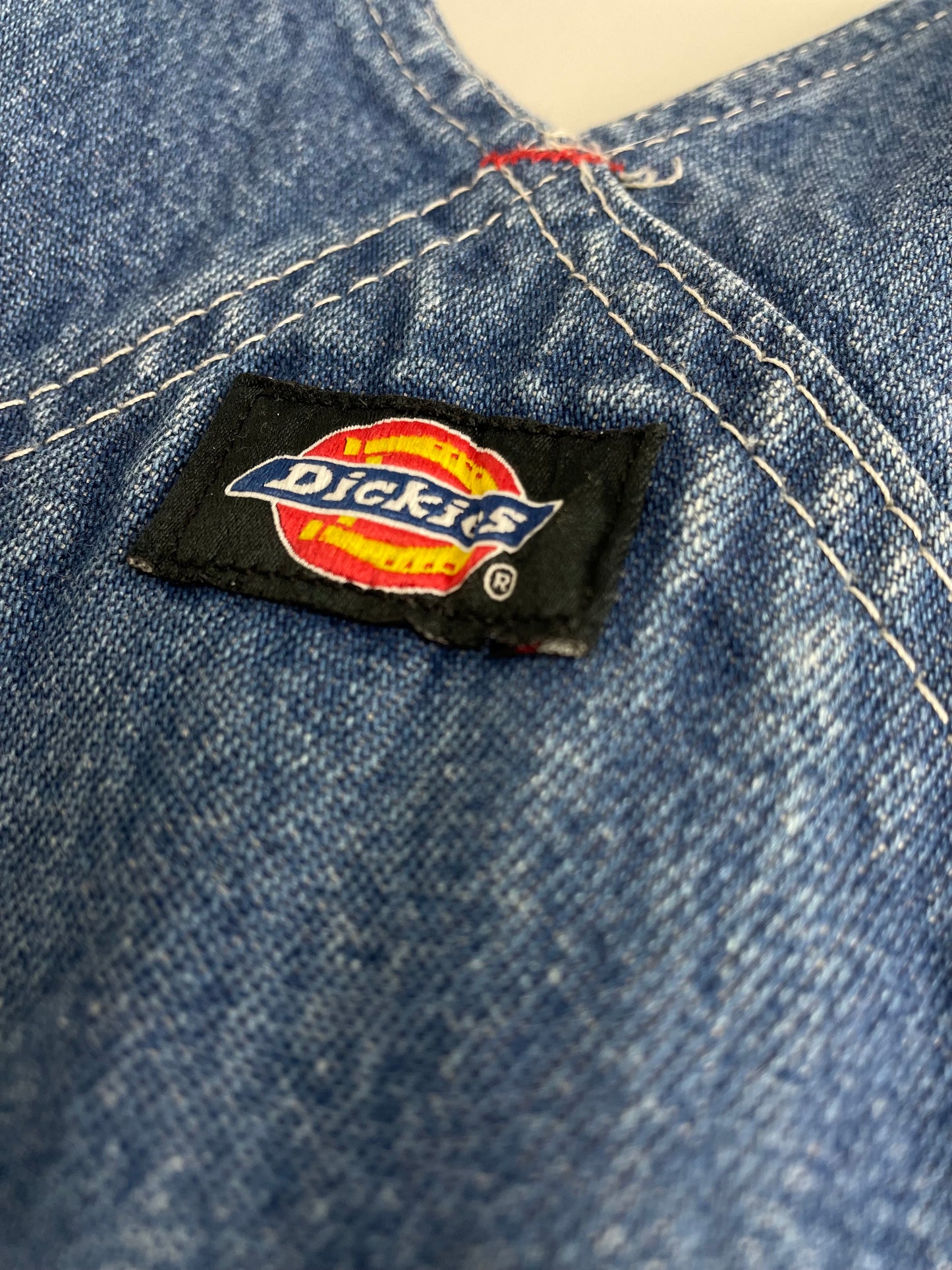 00s Dickies Dungaree Blue Jeans 42x30