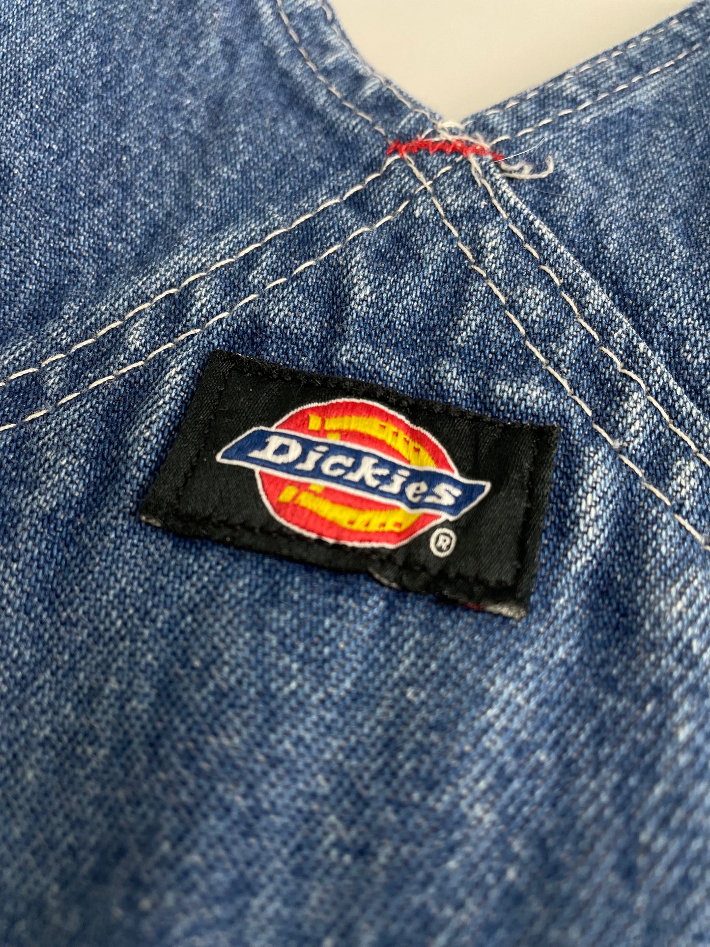 00s Dickies Dungaree Blue Jeans 42x30