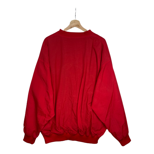 90s Starter Wisconsin Badgers Hockey NCAA Pullover Red XL