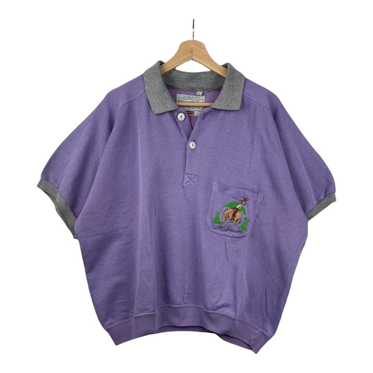 90s Levis T-Shirt Purple Grey XL