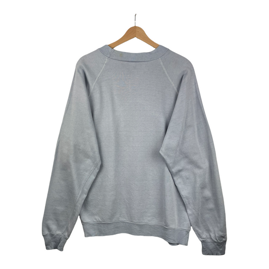 80s Unbranded UER EPS Lyon Sweatshirt Blue L