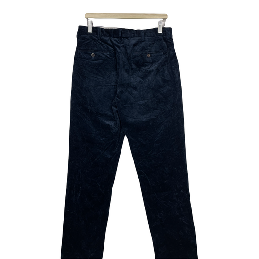 90s Polo Ralph Lauren Corduroy Pant Navy  34 x 34