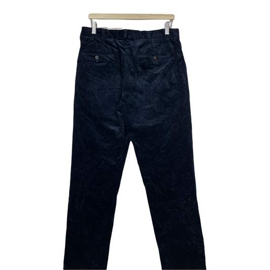 90s Polo Ralph Lauren Corduroy Pant Navy 34 x 34