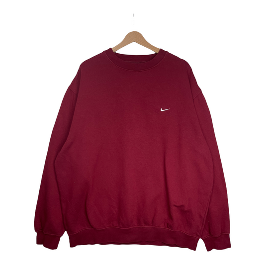 00s Nike Sweatshirt Red  XL