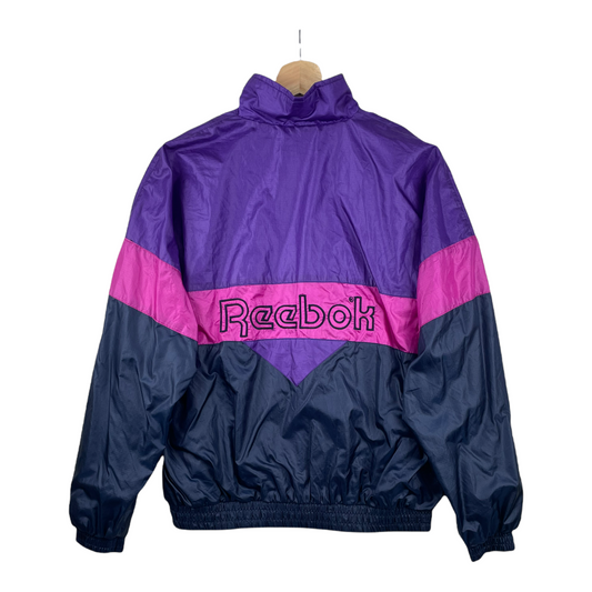 90s Reebok Trackjacket Purple Pink S