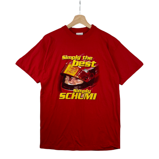 00s Michael Schumacher T-Shirt Red S/M