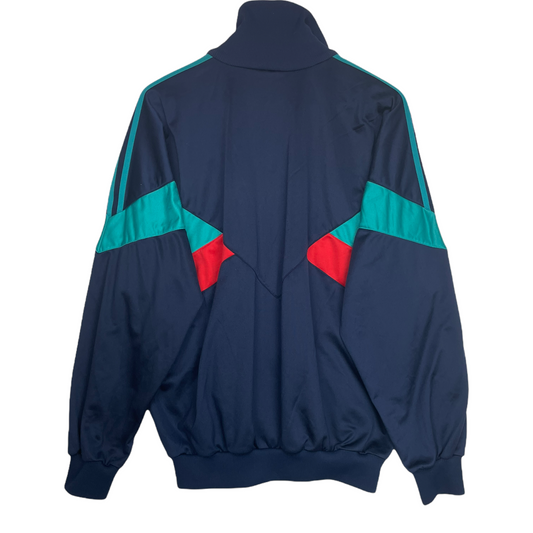 90s Adidas Trackjacket Navy Green M/L