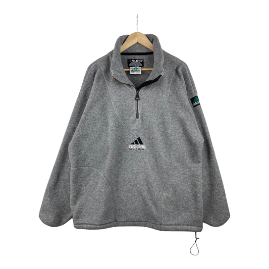90s Adidas Equipment Polartec Fleece Grey  L