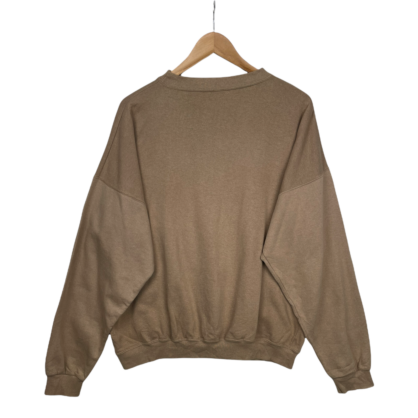 90s Unbranded Risoul 1850 Sweatshirt Beige Brown L