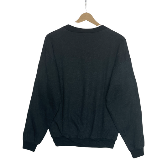 80s Unbranded Sweatshirt Black  M