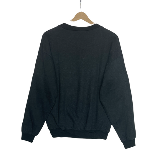 80s Unbranded Sweatshirt Black M