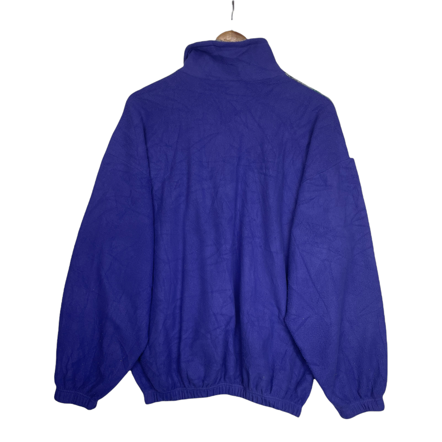 90s Unbranded Crazy Fleece Purple  L/XL