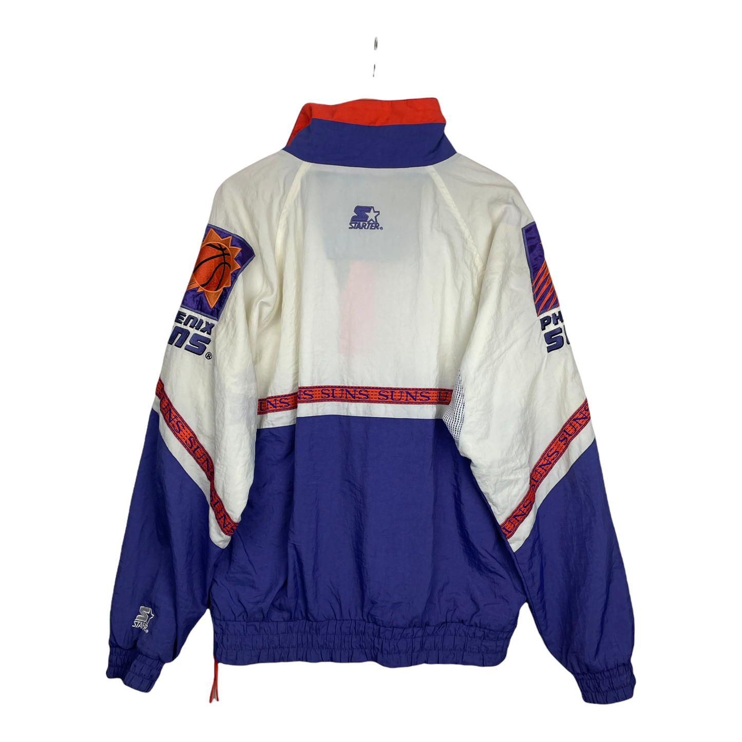 90s Starter Phoenix Suns NBA Pullover Purple White L