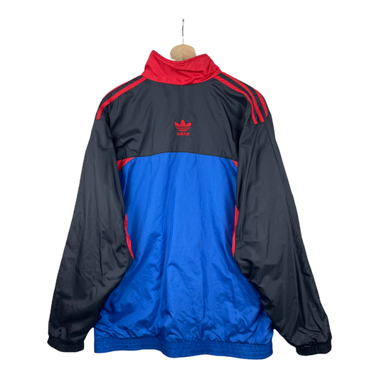 90s Adidas Trackjacket Blue Red L