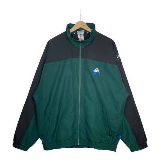 90s Adidas Trackjacket Green L