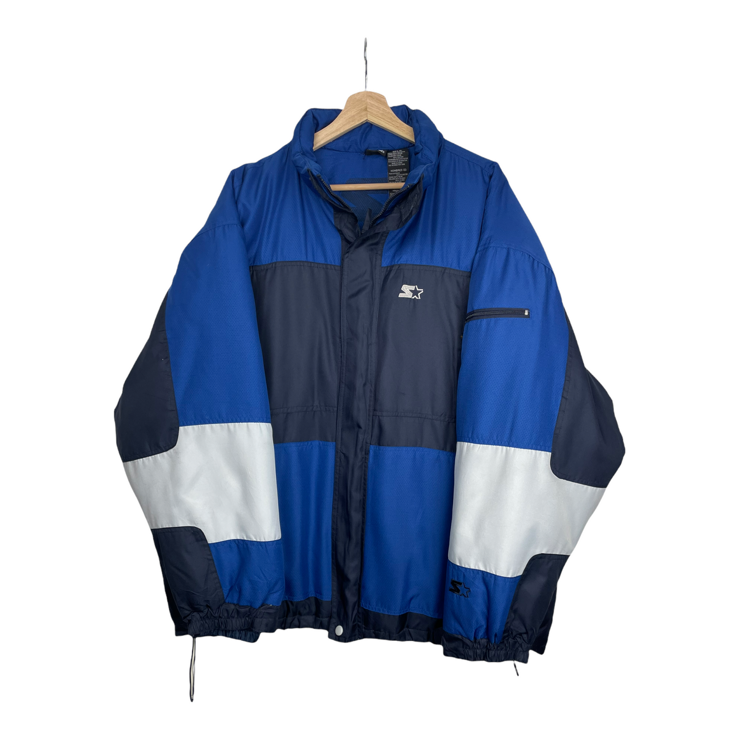 00s Starter Jacket Blue Navy XL